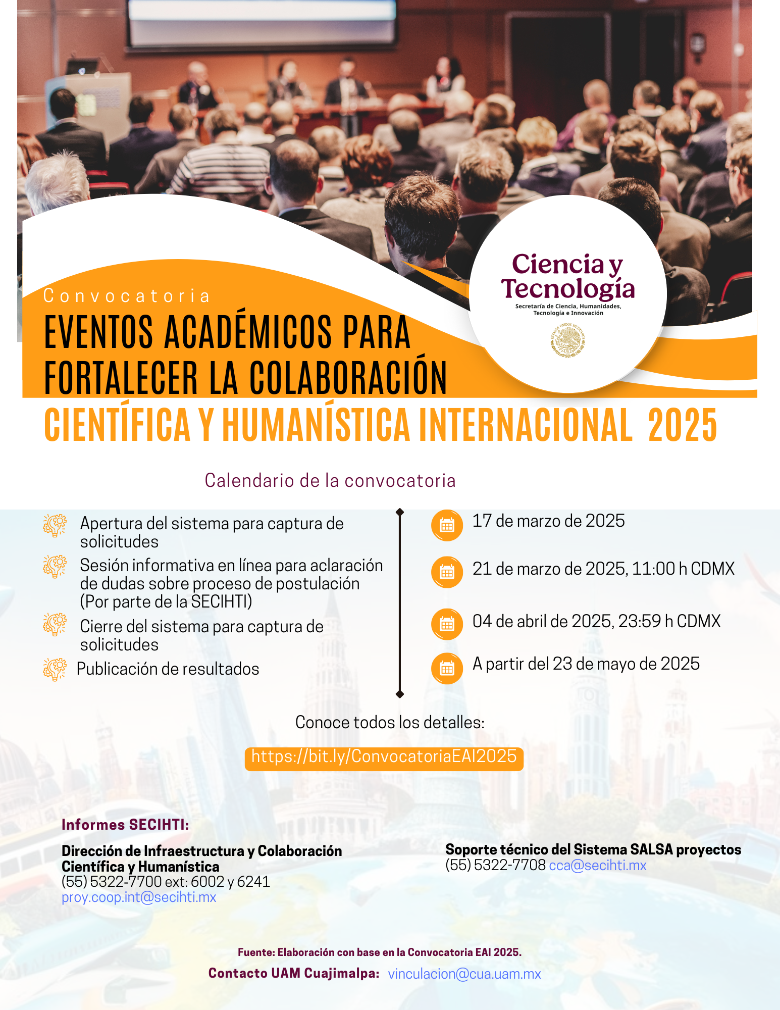 Calendario EAI 2025