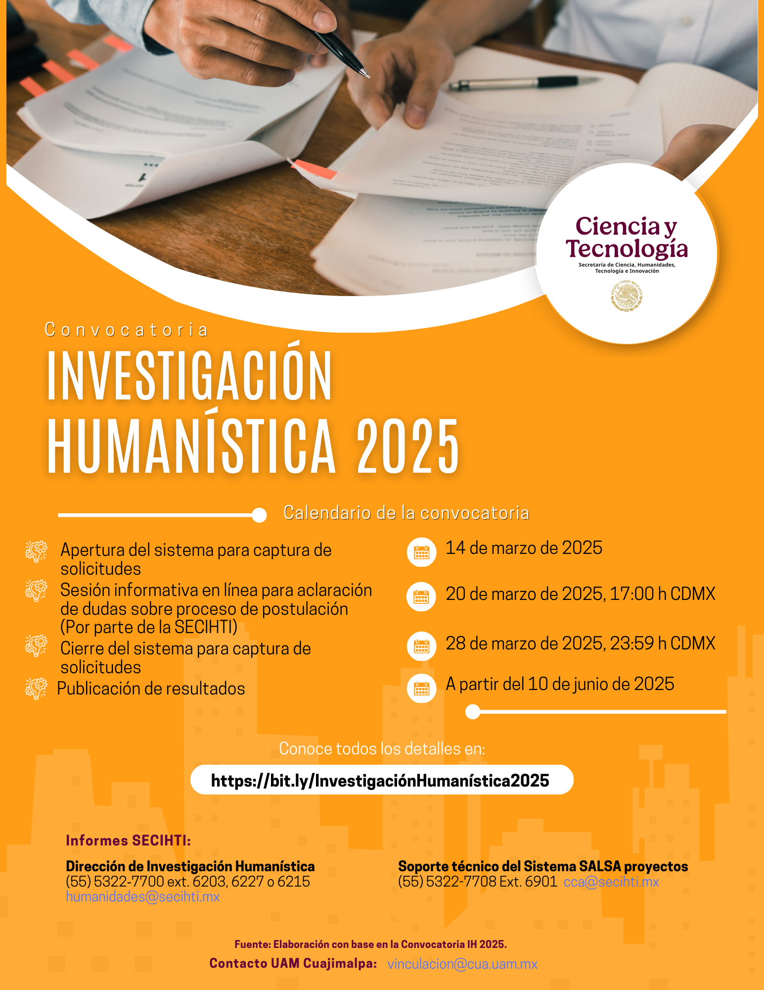 Calendario IH 2025