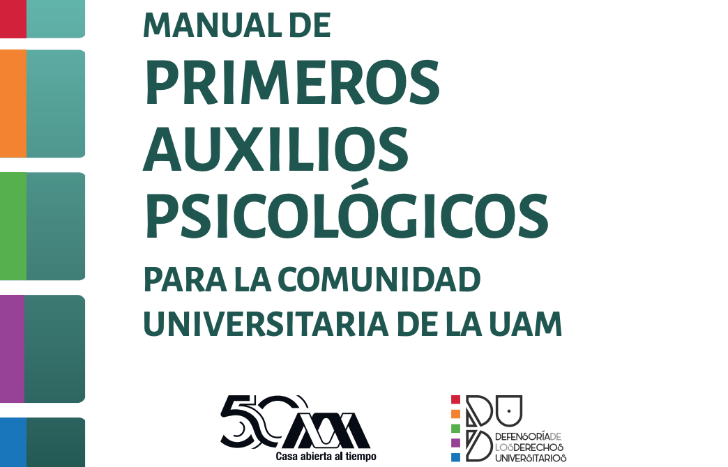 MANUAL DE PRIMEROS AUXILIOS PSICOLÓGICOS UAM