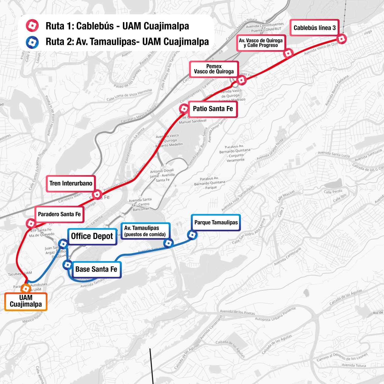 Rutas último kilometro