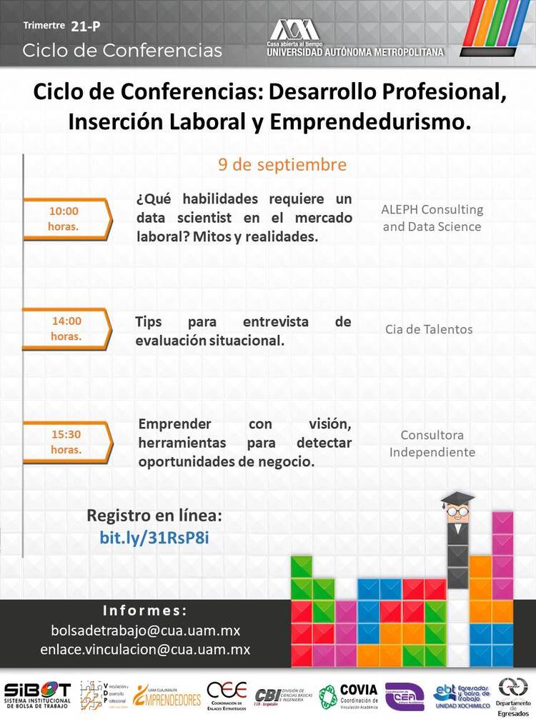 Cartel ciclo de conferencias
