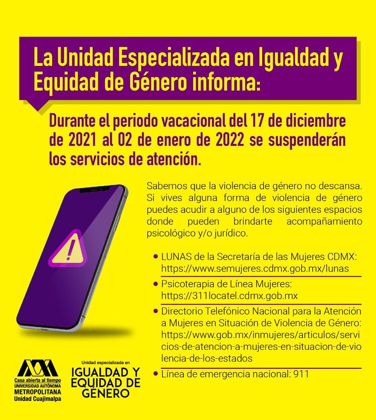 Apoyo externo mujeres
