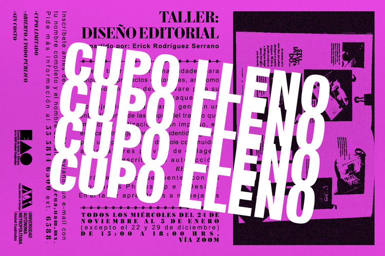 Taller Diseño Editorial