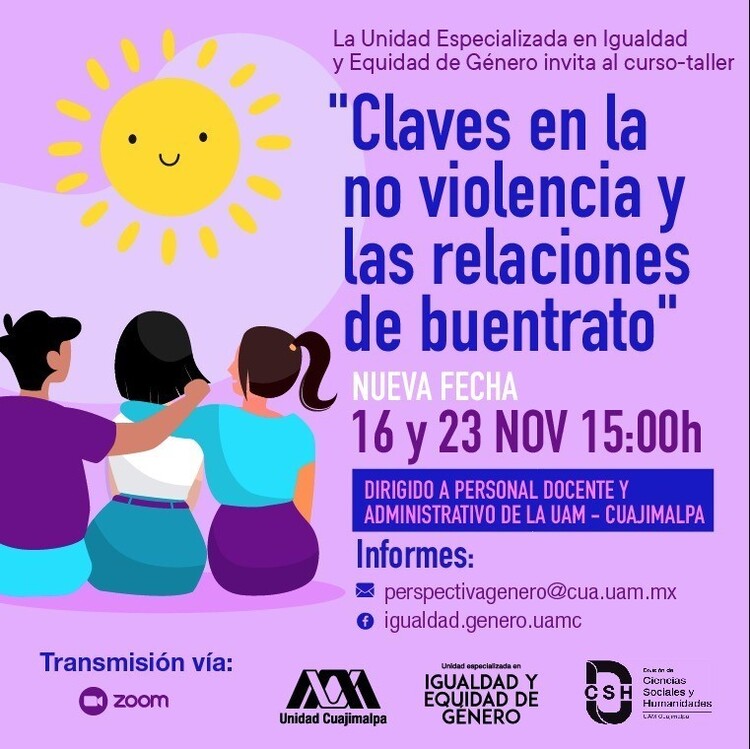 Curso-taller no violencia cartel
