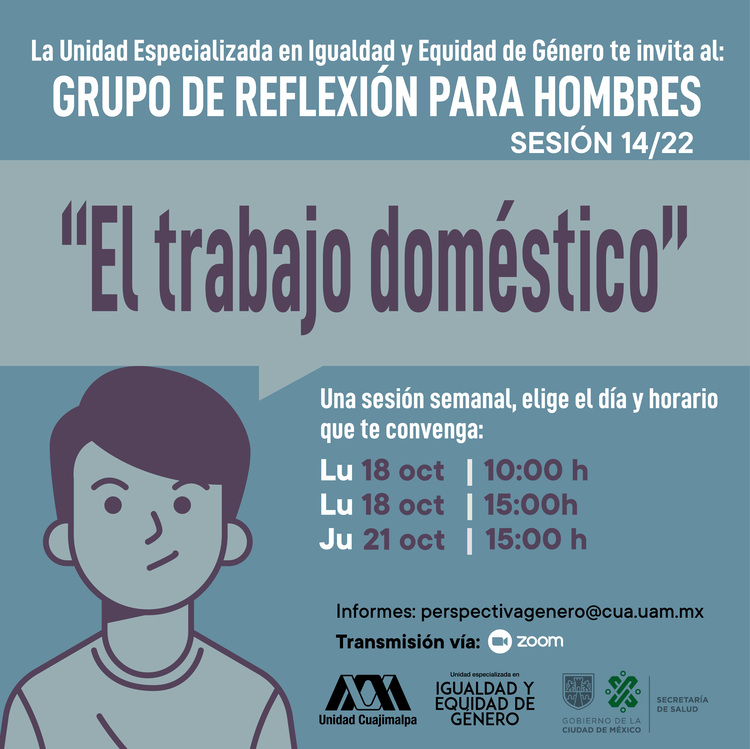 Cartel hombres 14/22