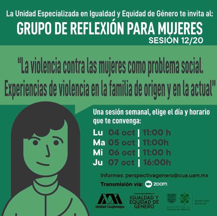 Cartel mujeres
