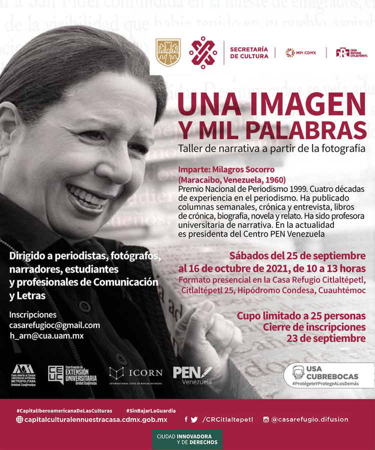 Cartel Taller Una imagen y mil palabras