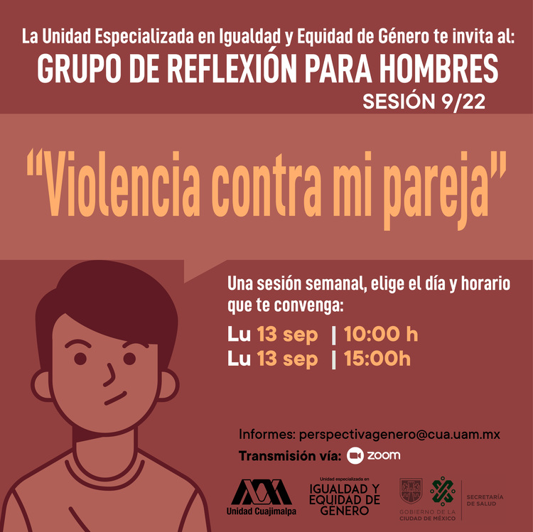 Cartel violencia contra mi pareja