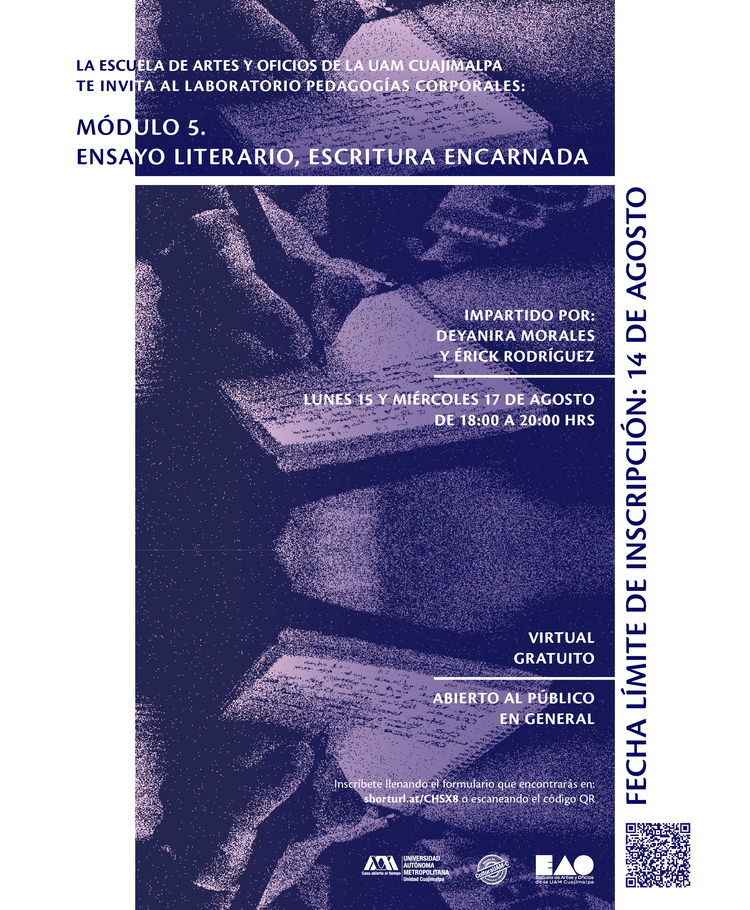Cartel Pedagogías