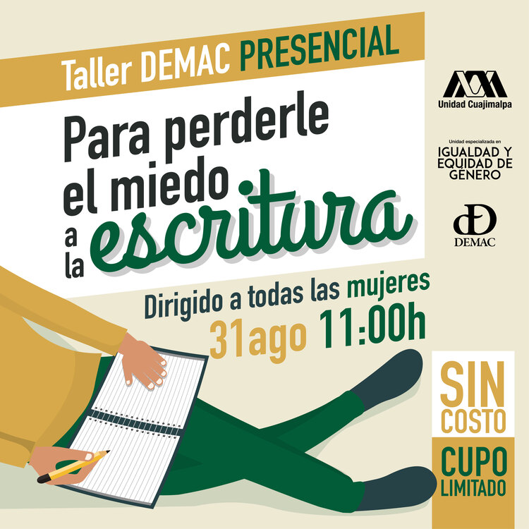 Taller miedo a la escritura