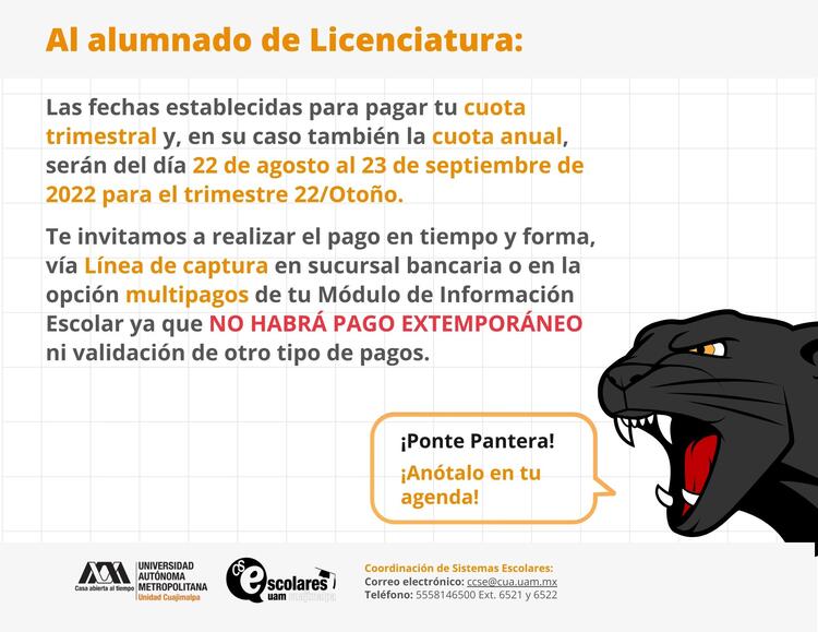 Aviso UAM
