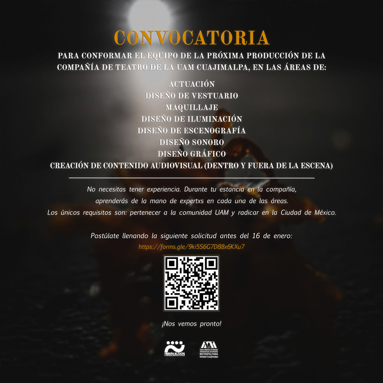 Convocatoria 2022 Teatro