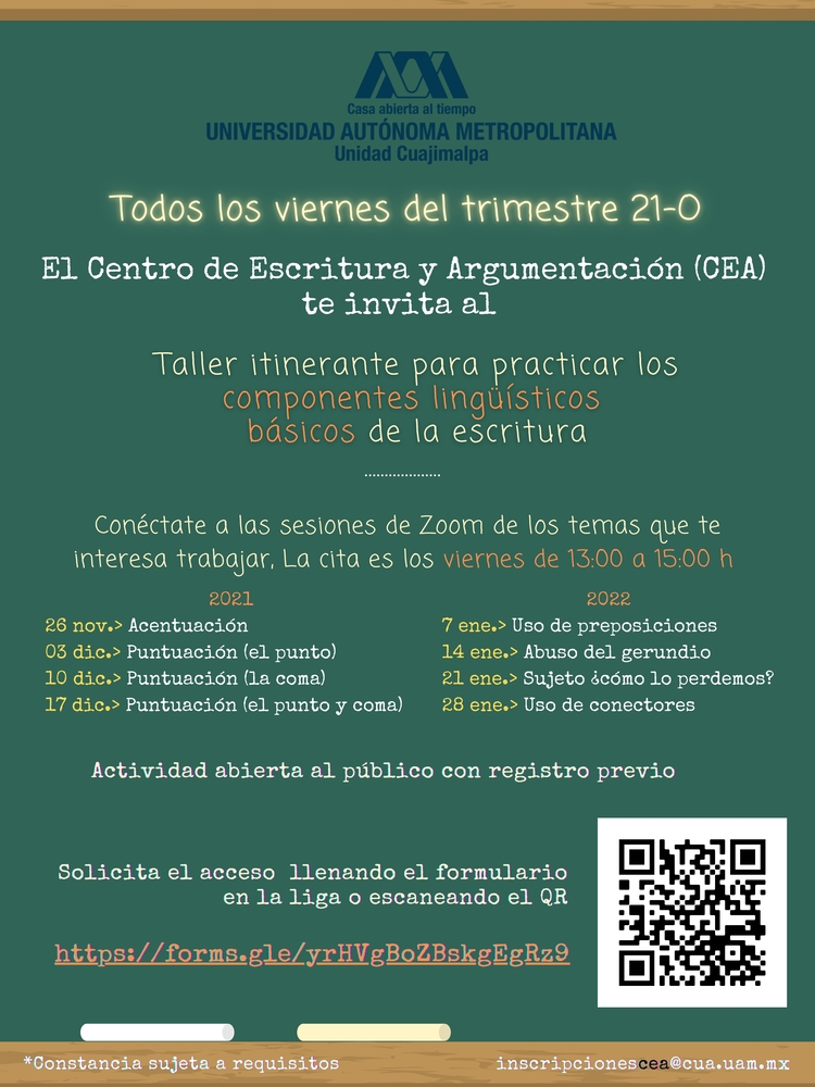 Talleres itinerantes CEA