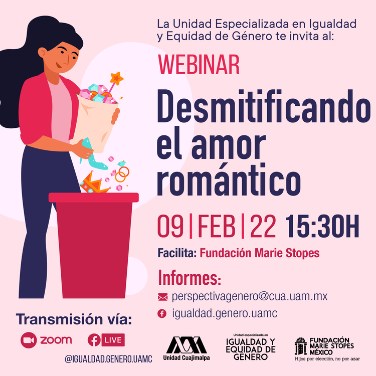 Webinar Desmitificando el amor romántico