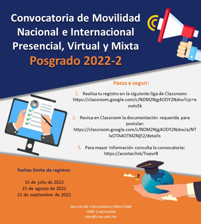 Cartel convocatoria