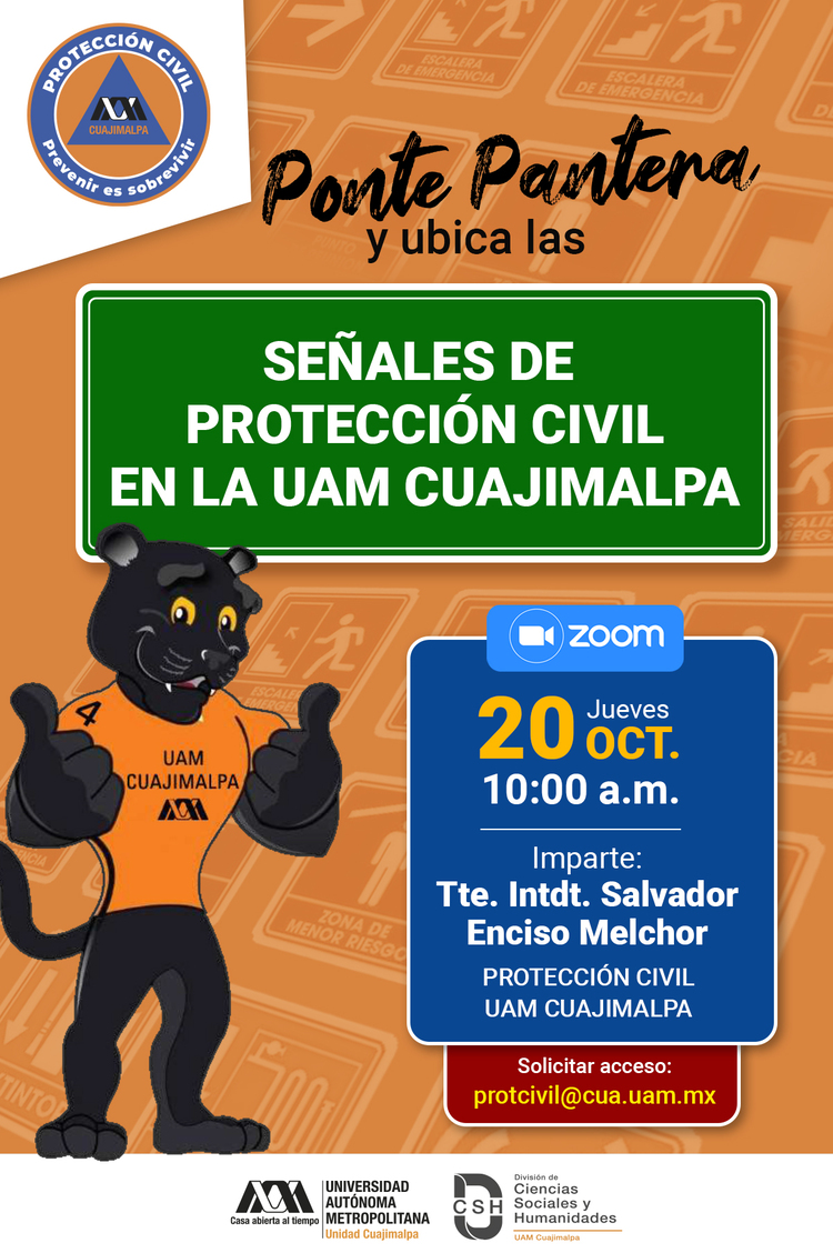 Protección Civil Flyer