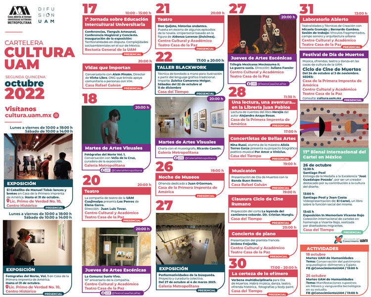 Cartelera Cultural