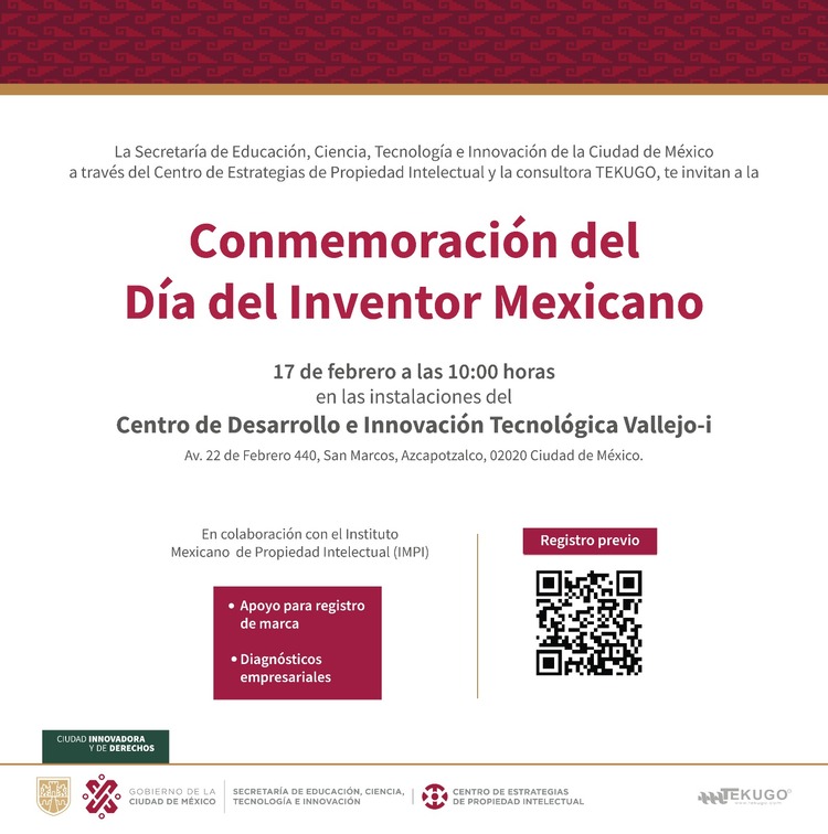 Baner día del inventor