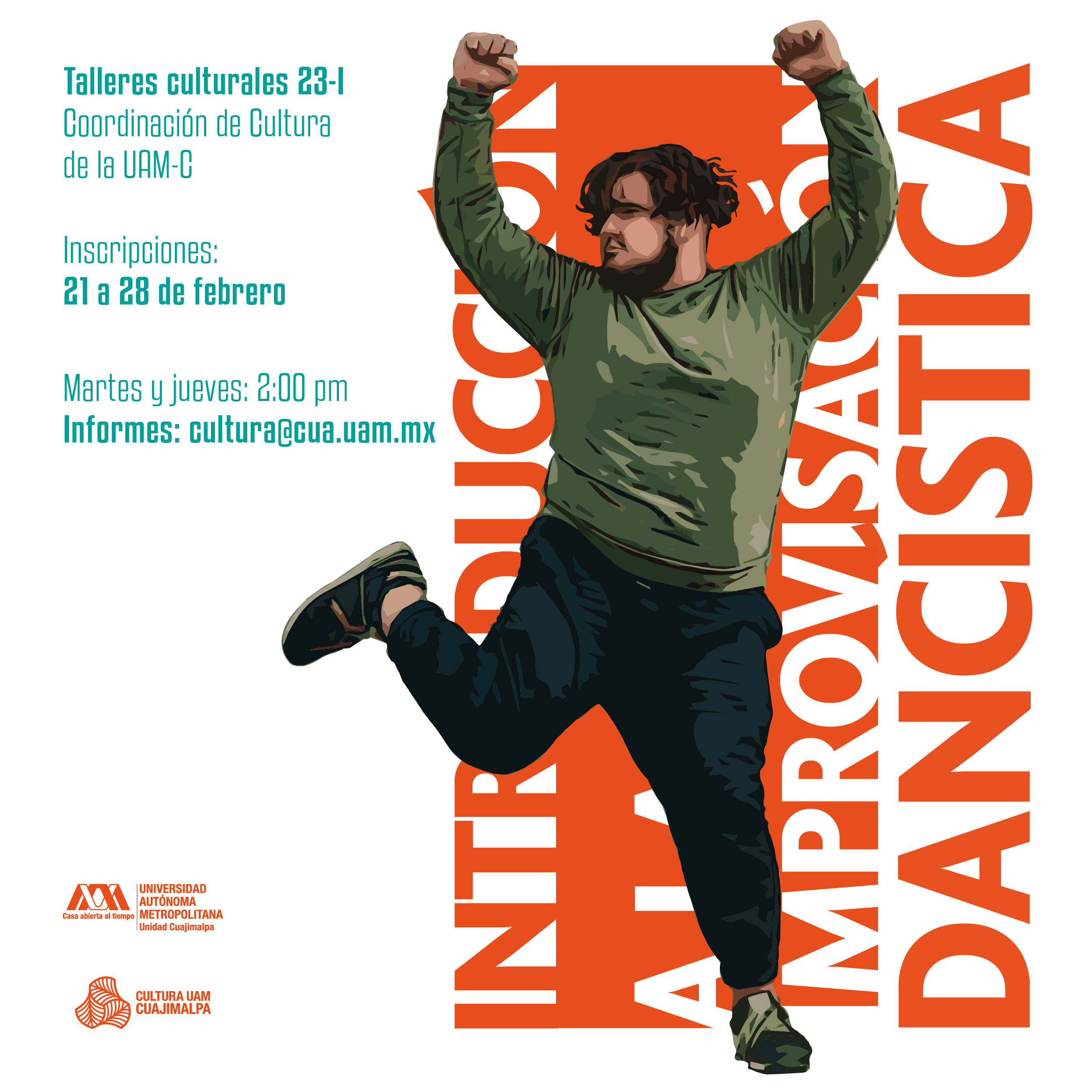 Cartel de Improvisación Dancística