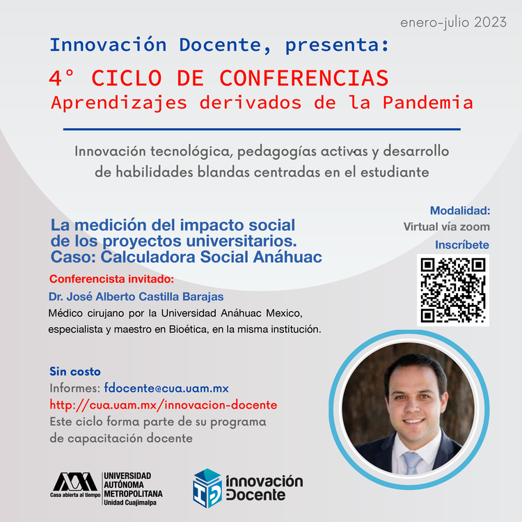Flyer de la conferencia
