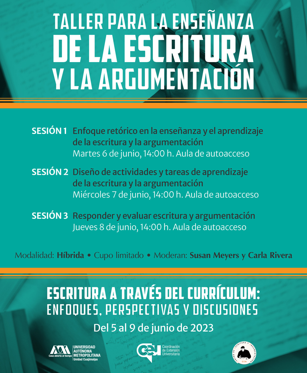 Flyer Escritura Taller
