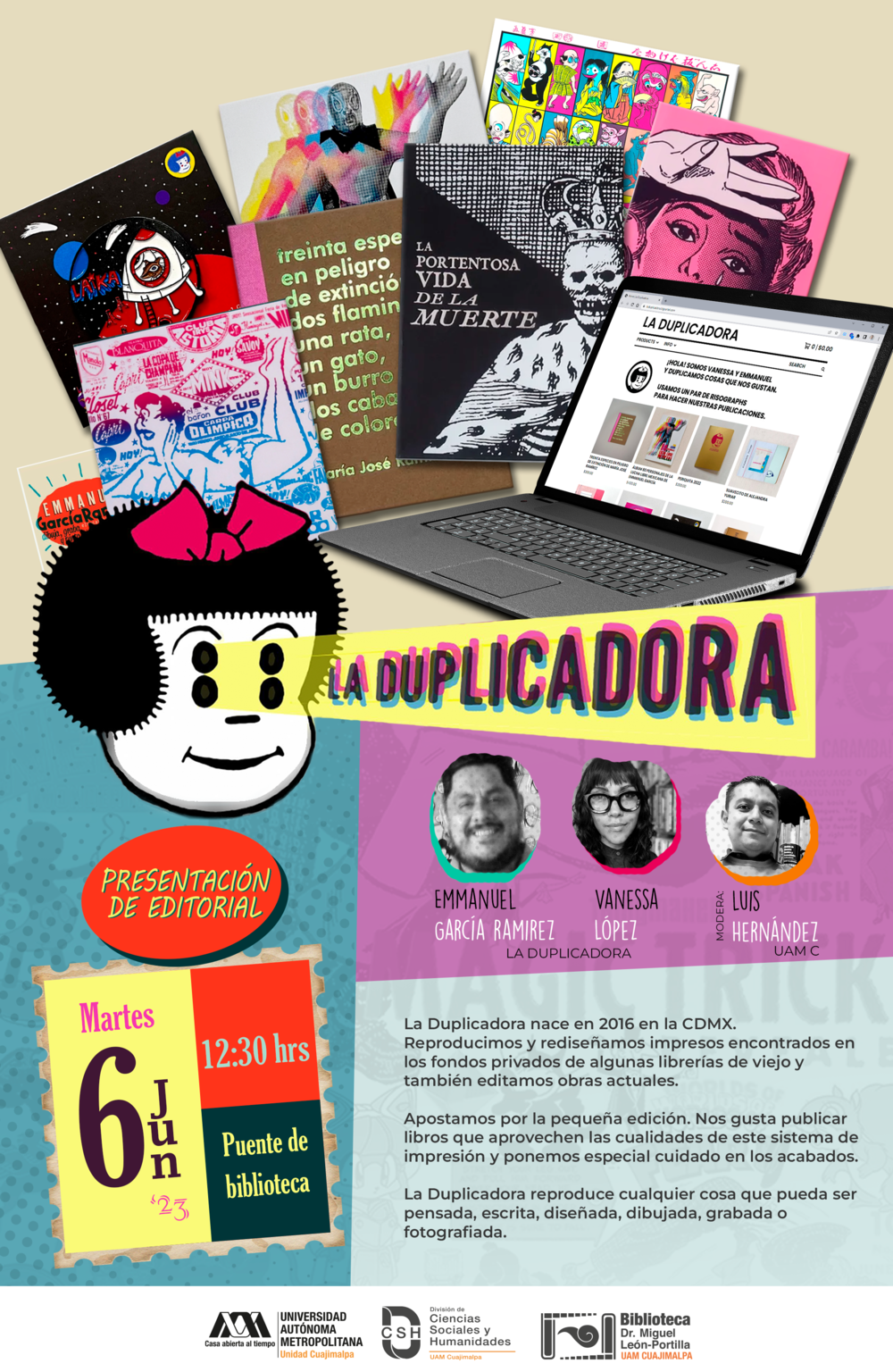 Flyer La duplicadora 