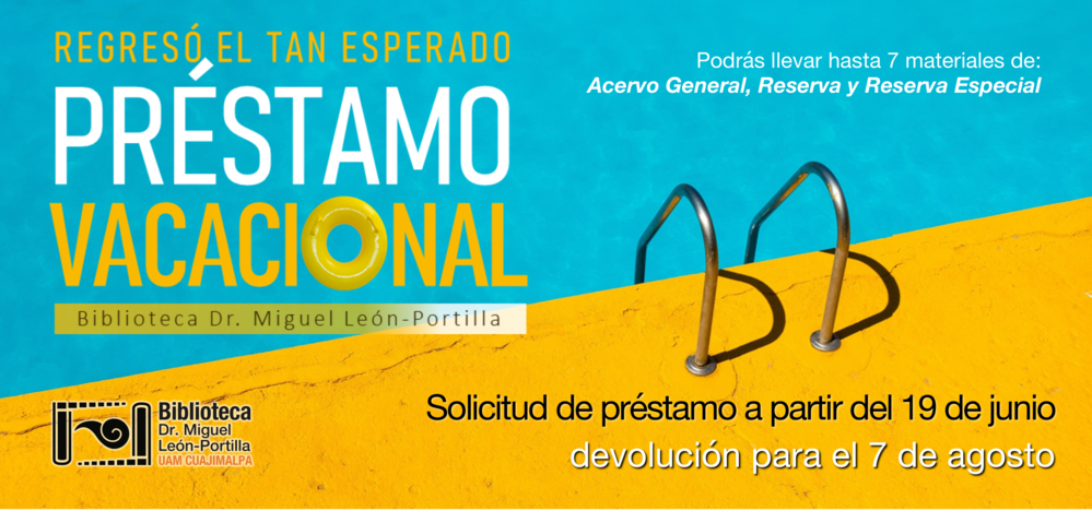 Préstamo vacacional flyer