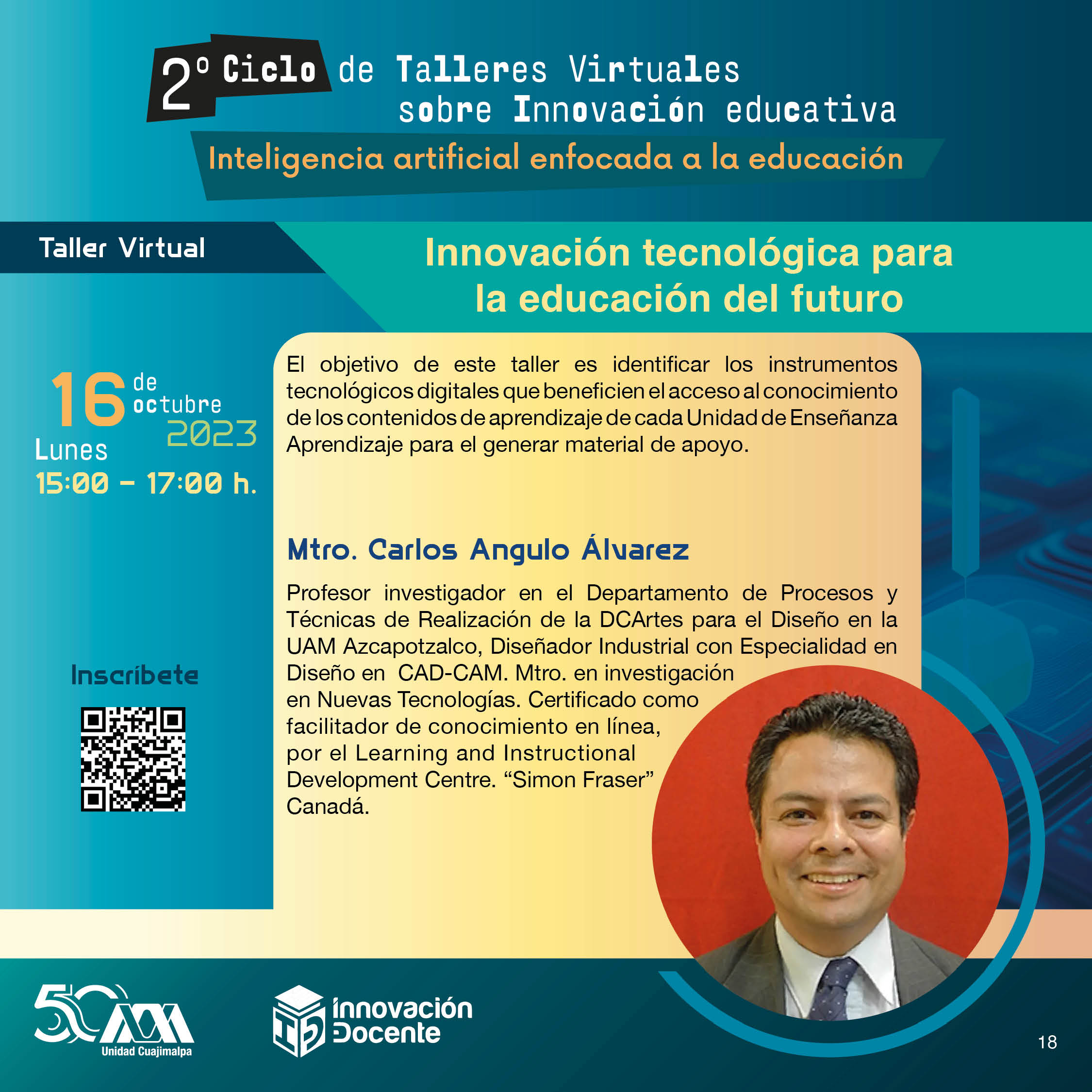 Innovación tecnológica para la educación del futuro