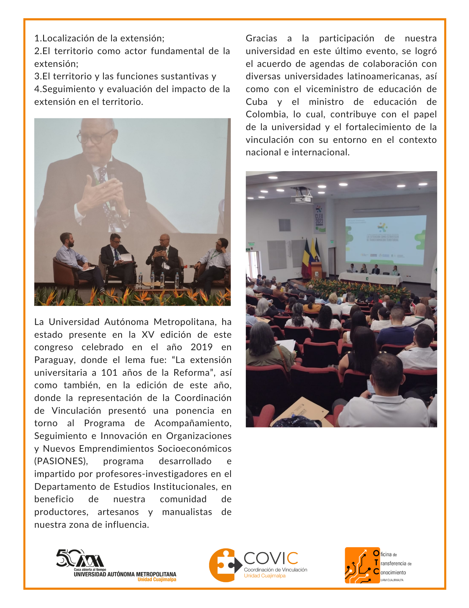 Congreso Latinoamericano y Caribeño XVII 2