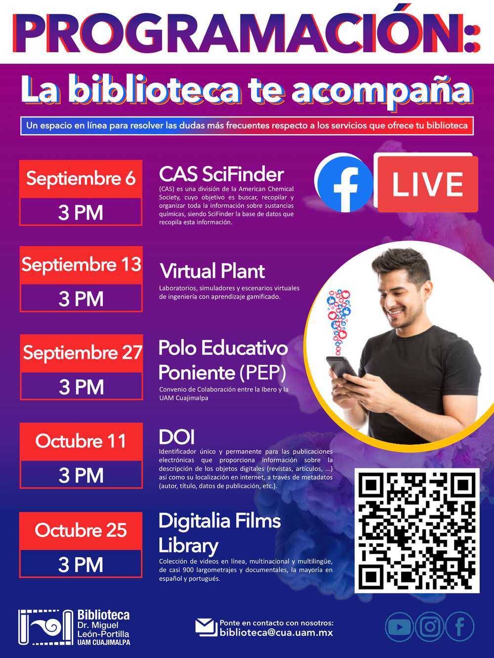 Programación trimestral 23-P Biblioteca