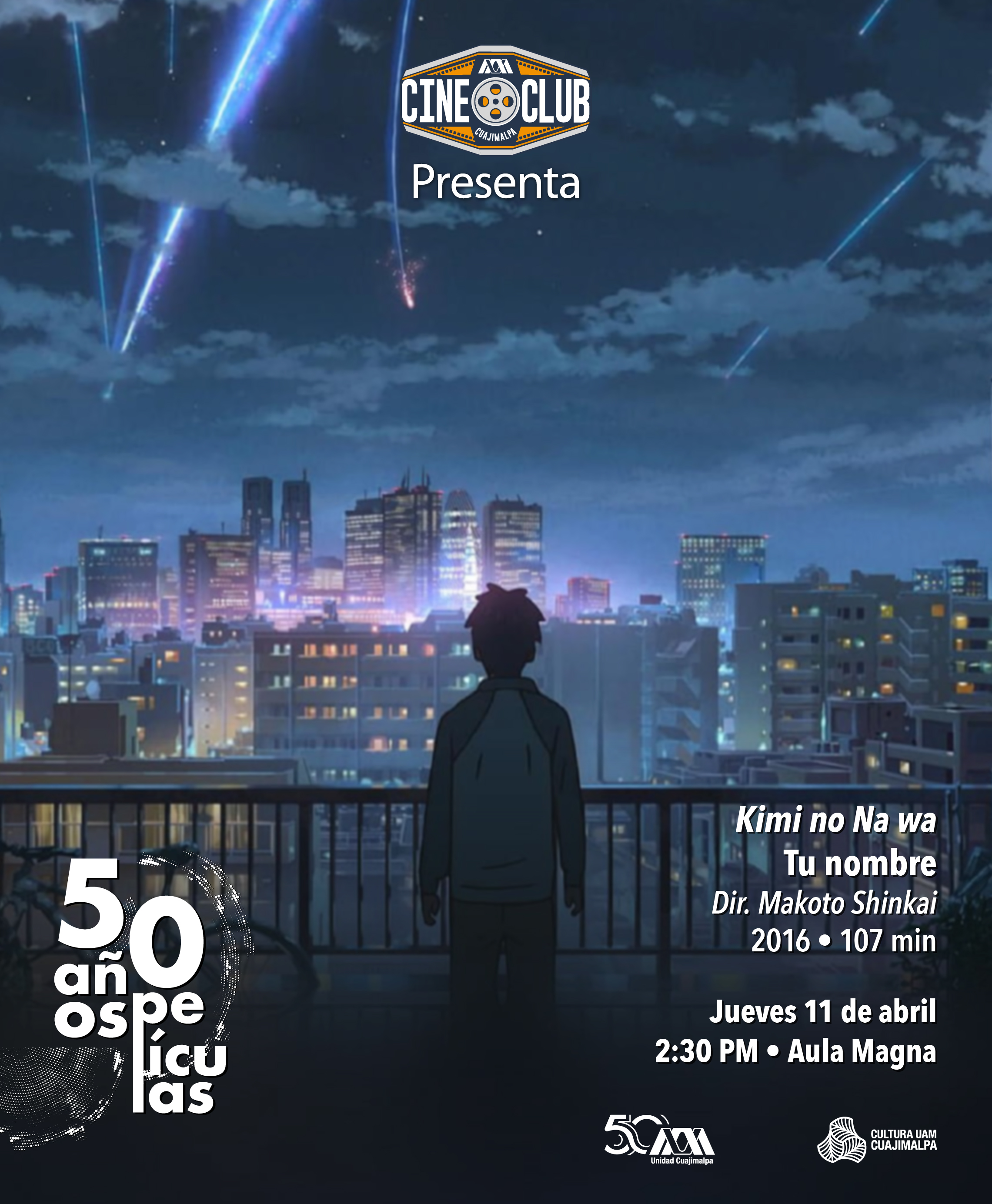 Cineclub: Your Name, Kimi no na wa, Tu nombre