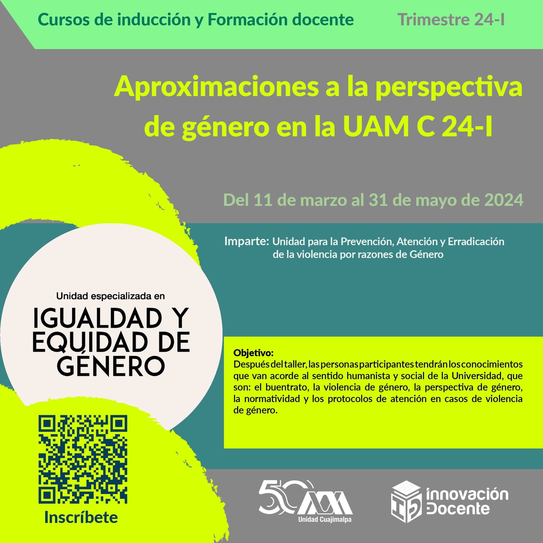 Aproximaciones a la perspectiva de género en la UAM C 24-I