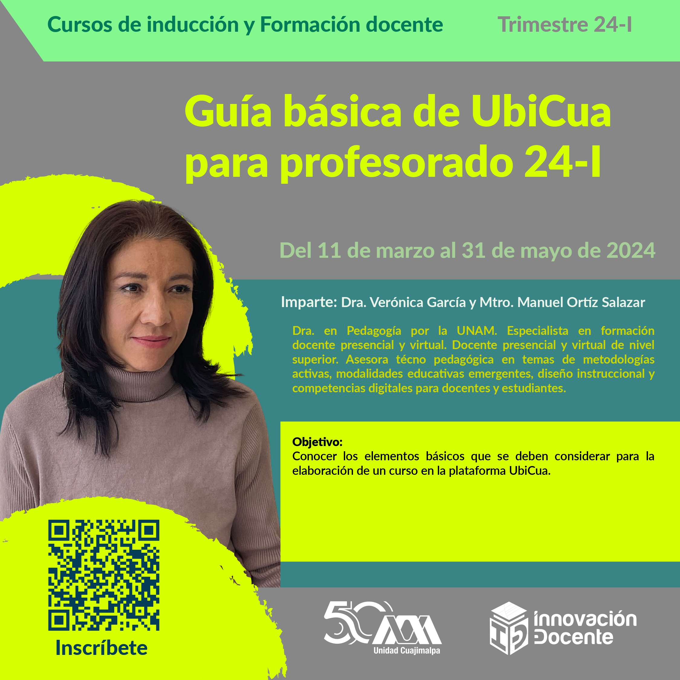 Guía básica de UbiCua para profesorado 24-I